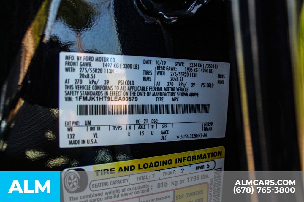 Used 2020 Black Ford XLT image 45