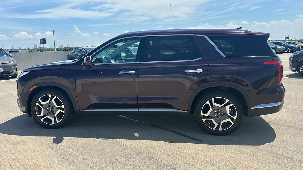 2024 Hyundai Palisade Limited Red at DeMontrond Gulf Freeway