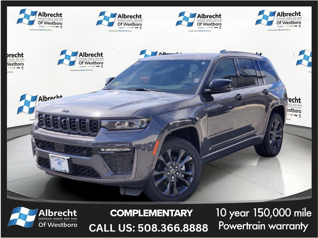 Baltic Gray Metallic Clearcoat 2026 Jeep Grand Cherokee SUV / Crossover Four-Wheel Drive 8-Speed Automatic
