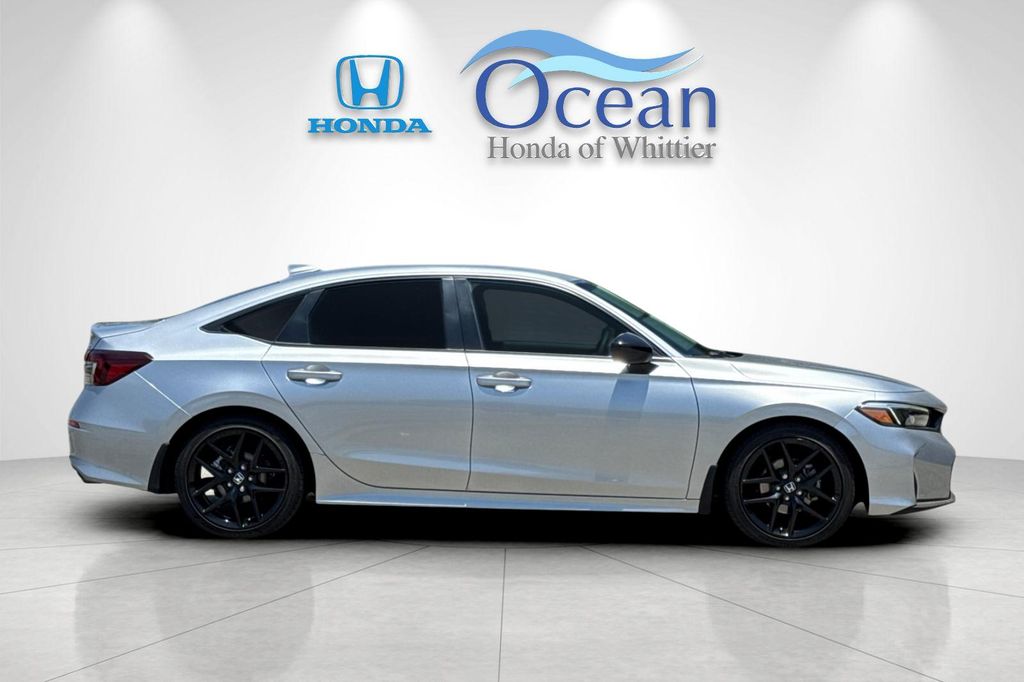 Certified Used 2025 Solar Silver Metallic Honda Sport image 3