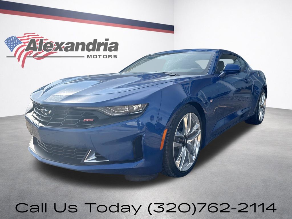 Riverside Blue Metallic 2022 Chevrolet Camaro 1LT Coupe RWD Coupe Rear-Wheel Drive Automatic