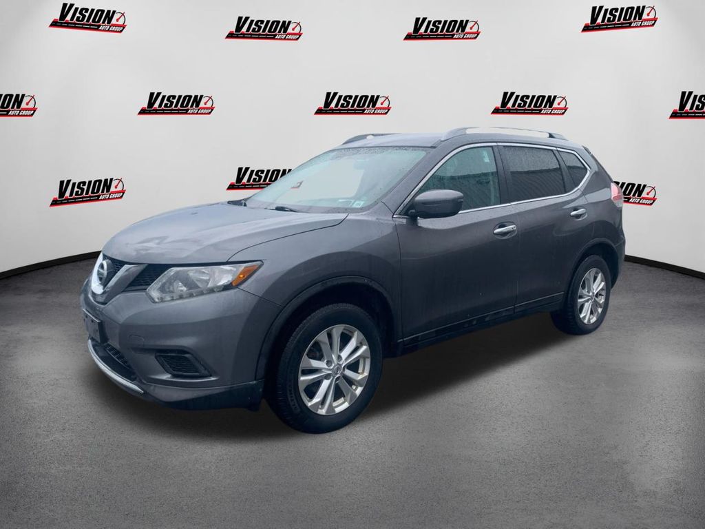 Gray (Gun Metallic) 2016 Nissan Rogue SV AWD SUV / Crossover All-Wheel Drive Continuously Variable Transmission