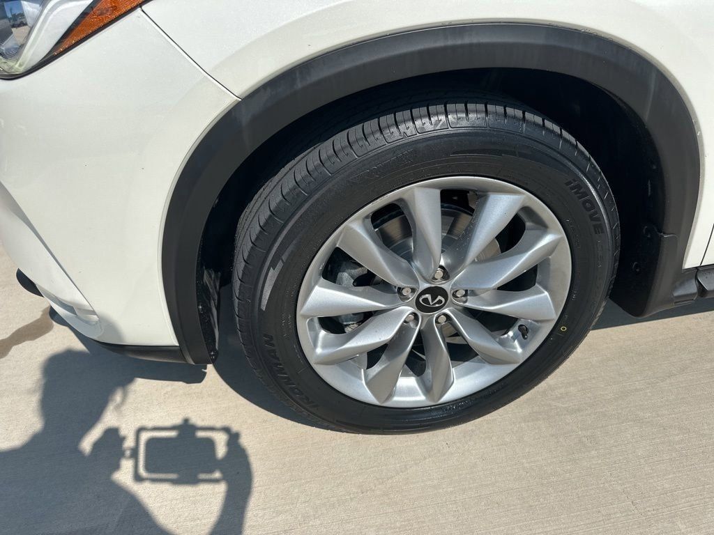 2022 Majestic White INFINITI QX50 ESSENTIAL FWD SUV