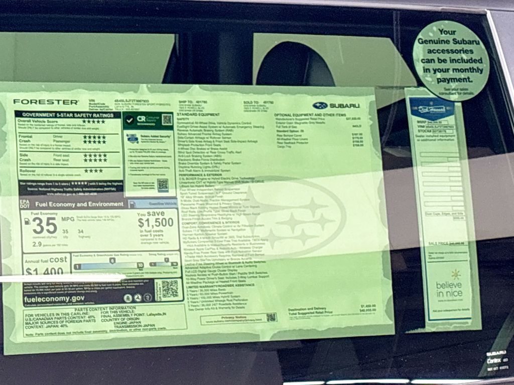 2026 Subaru Forester Sport Hybrid