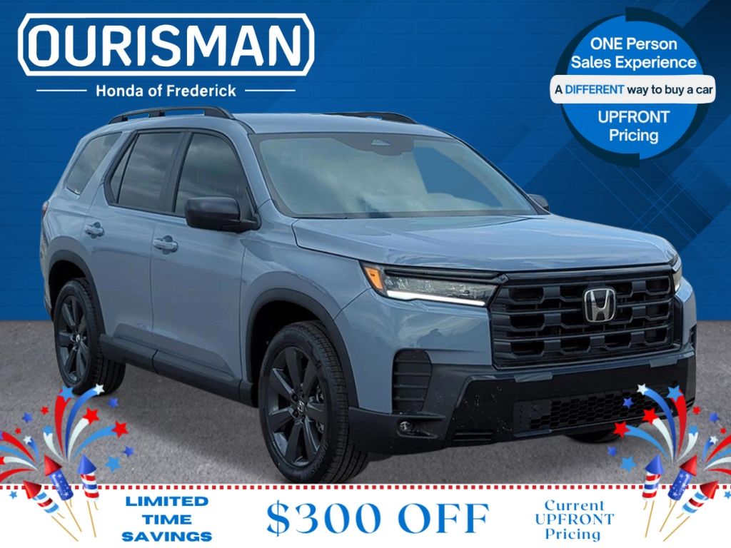 Sonic Gray Pearl 2026 Honda Pilot SUV / Crossover All-Wheel Drive Automatic