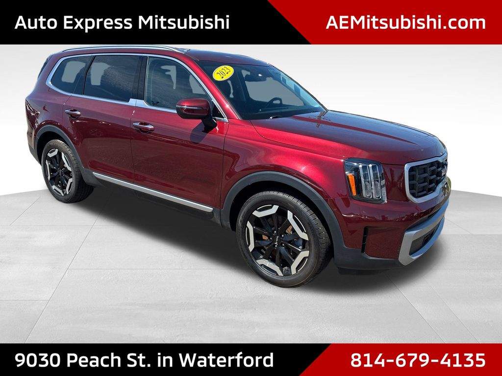 Dawning Red 2023 Kia Telluride SUV / Crossover All-Wheel Drive 8-Speed Automatic