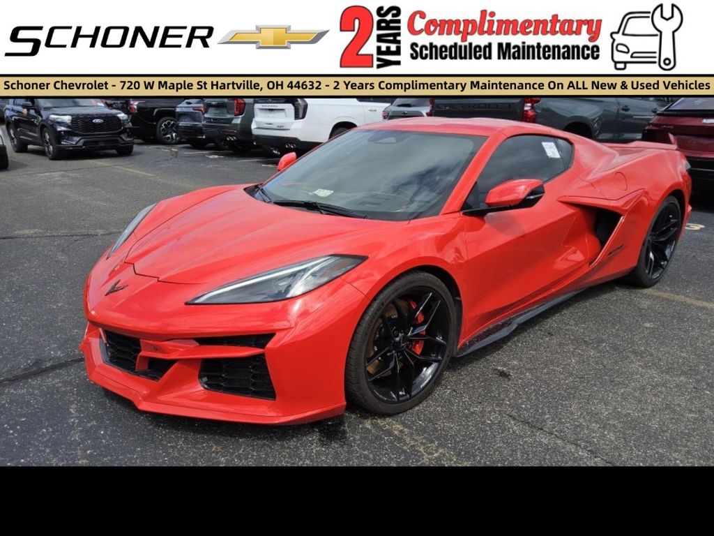 Torch Red 2025 Chevrolet Corvette Z06 2LZ Coupe RWD Coupe Rear-Wheel Drive 8-Speed Dual Clutch