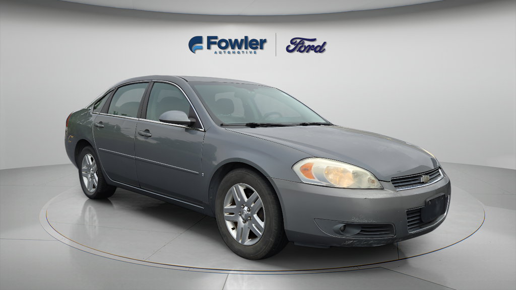 Dark Silver Metallic 2008 Chevrolet Impala 2LT FWD Sedan Front-Wheel Drive 4-Speed Automatic Overdrive