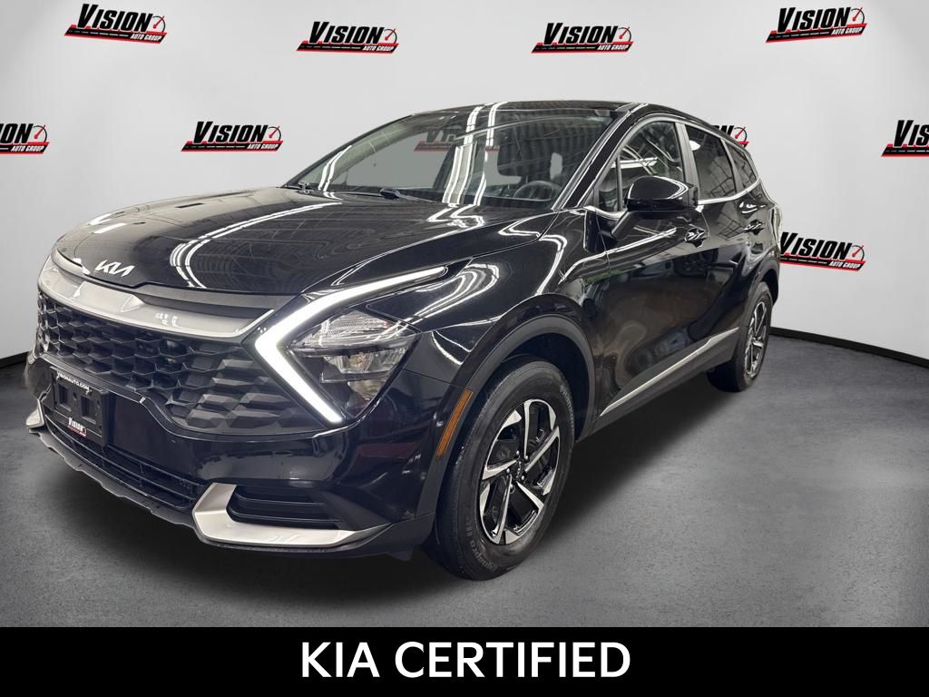 Fusion Black 2023 Kia Sportage Hybrid LX AWD SUV / Crossover All-Wheel Drive 6-Speed Automatic