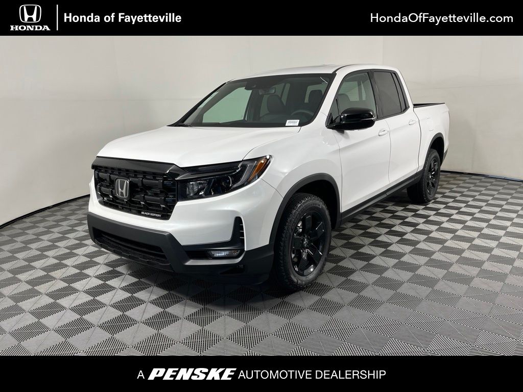 Platinum White Pearl 2026 Honda Ridgeline Black Edition AWD Pickup Truck All-Wheel Drive 9-Speed Automatic