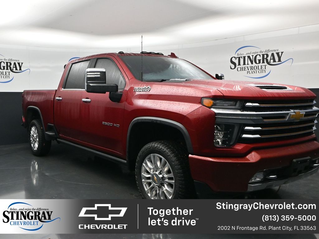 Cherry Red Tintcoat 2023 Chevrolet Silverado 2500HD Pickup Truck Four-Wheel Drive Automatic