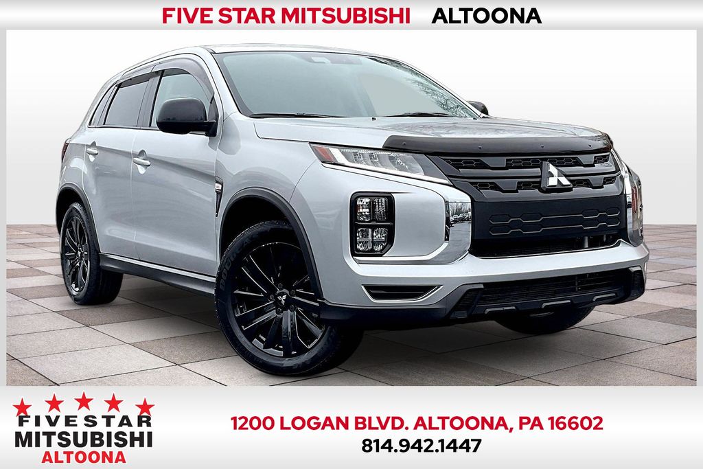 Alloy Silver Metallic 2024 Mitsubishi Outlander Sport LE AWC SUV / Crossover All-Wheel Drive Continuously Variable Transmission