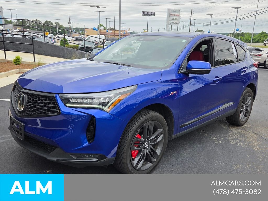 Used 2023 Blue Acura A-Spec Package image 4