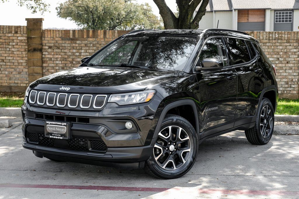used 2022 Jeep Compass car, priced at $19,300