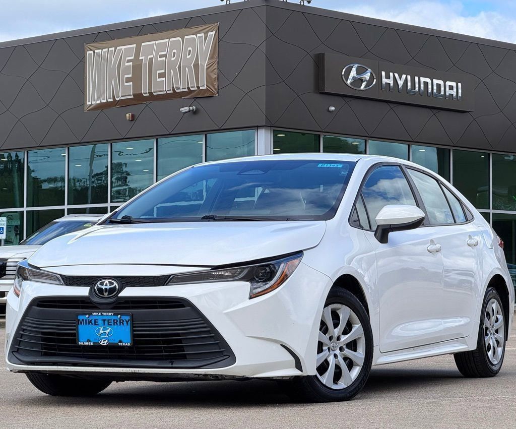 Ice 2023 Toyota Corolla LE FWD Sedan Front-Wheel Drive Continuously Variable Transmission