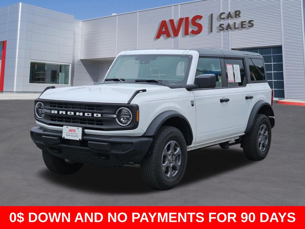 Oxford White 2025 Ford Bronco Big Bend 4-Door 4WD SUV / Crossover Four-Wheel Drive Automatic