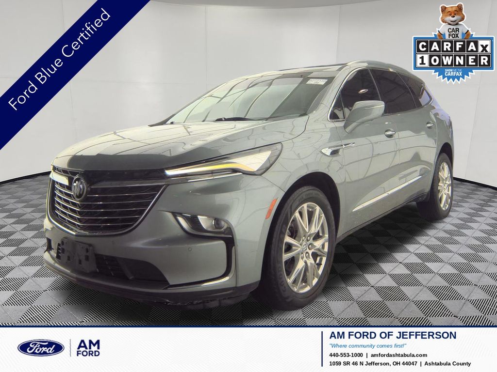 Moonstone Gray Metallic 2023 Buick Enclave Essence AWD SUV / Crossover Four-Wheel Drive 9-Speed Automatic