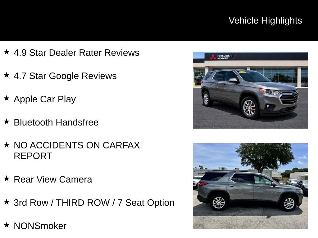 Used 2021 Chevrolet Traverse SUV