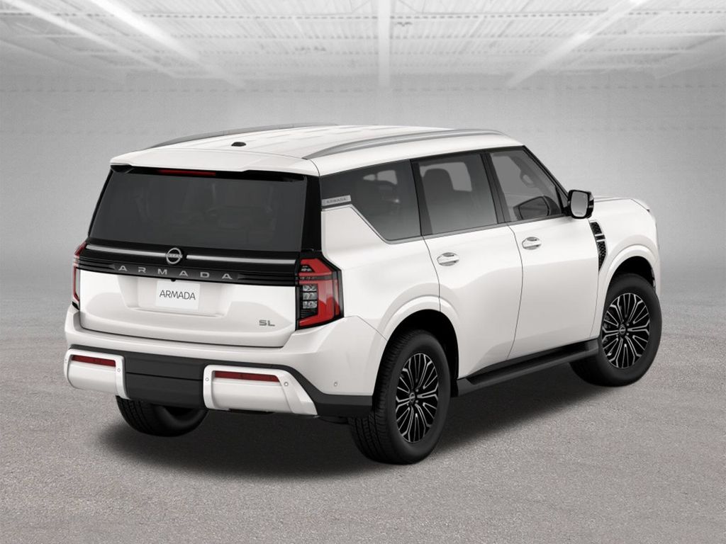 2026 Nissan Armada SL White at John Sisson Motors