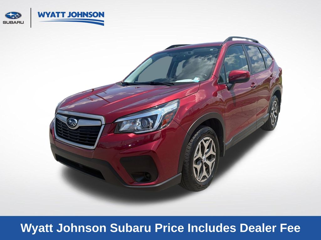 Crimson Red Pearl 2020 Subaru Forester SUV / Crossover All-Wheel Drive Continuously Variable Transmission