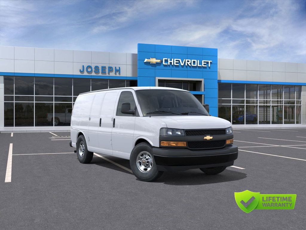 Summit White 2026 Chevrolet Express Cargo 2500 RWD Van Rear-Wheel Drive 8-Speed Automatic Overdrive