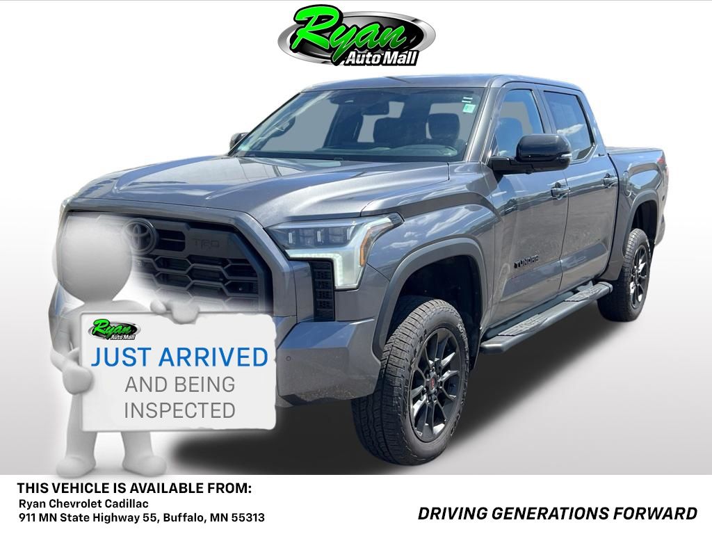 Magnetic Gray Metallic 2025 Toyota Tundra Limited CrewMax Cab 4WD Pickup Truck Four-Wheel Drive Automatic