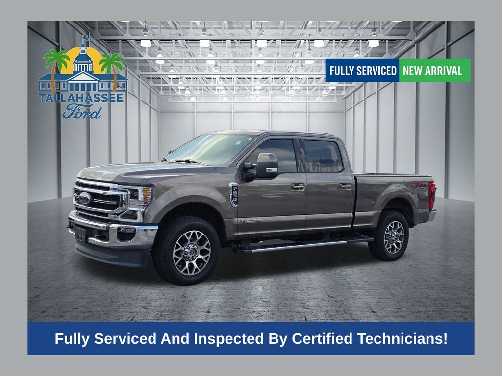Stone Gray 2020 Ford F-250 Super Duty Pickup Truck Four-Wheel Drive Automatic