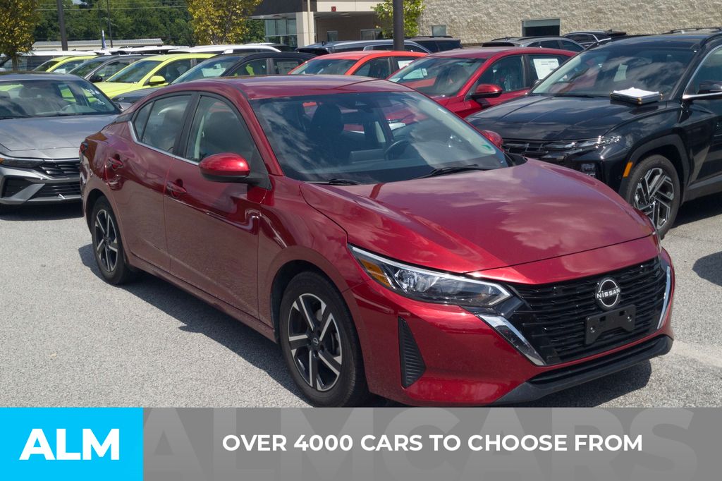 Used 2024 Red Nissan SV image 2