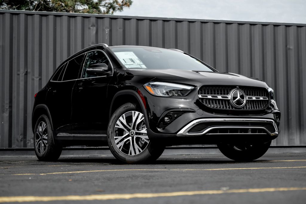Black 2026 Mercedes-Benz GLA SUV / Crossover All-Wheel Drive 8-Speed Dual Clutch