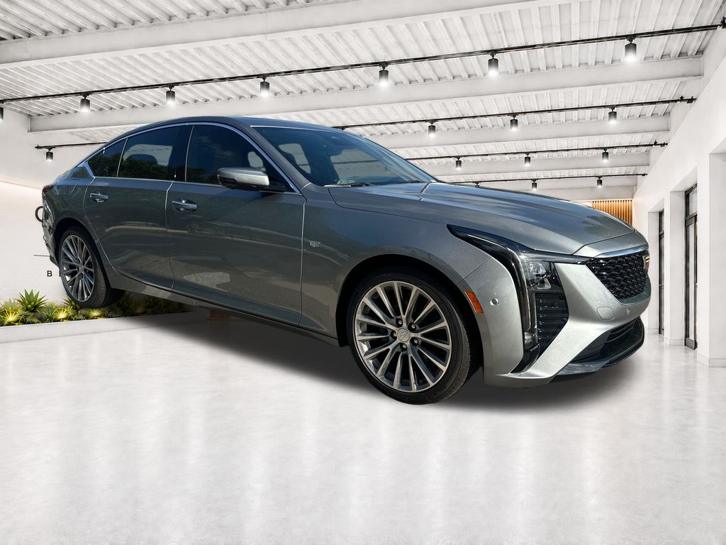 Silver Metallic 2026 Cadillac CT5 Sedan Rear-Wheel Drive Automatic