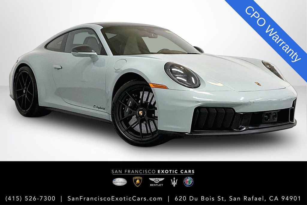 Shade Green Metallic 2025 Porsche 911 Coupe All-Wheel Drive 8-Speed Automatic