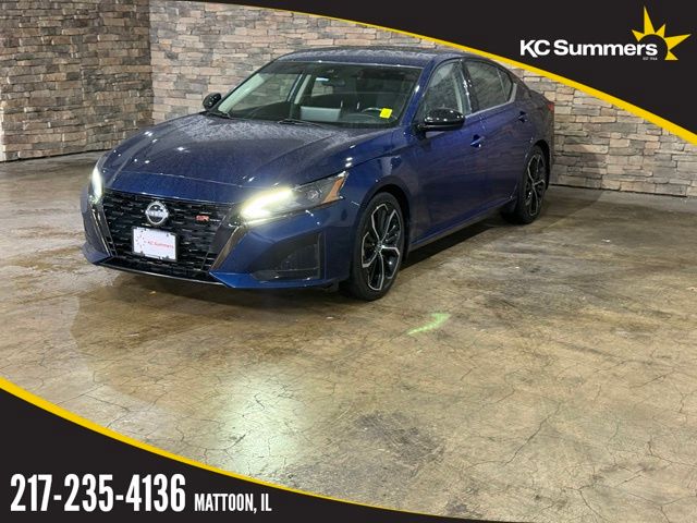 Deep Blue Pearl 2023 Nissan Altima Sedan Front-Wheel Drive Continuously Variable Transmission