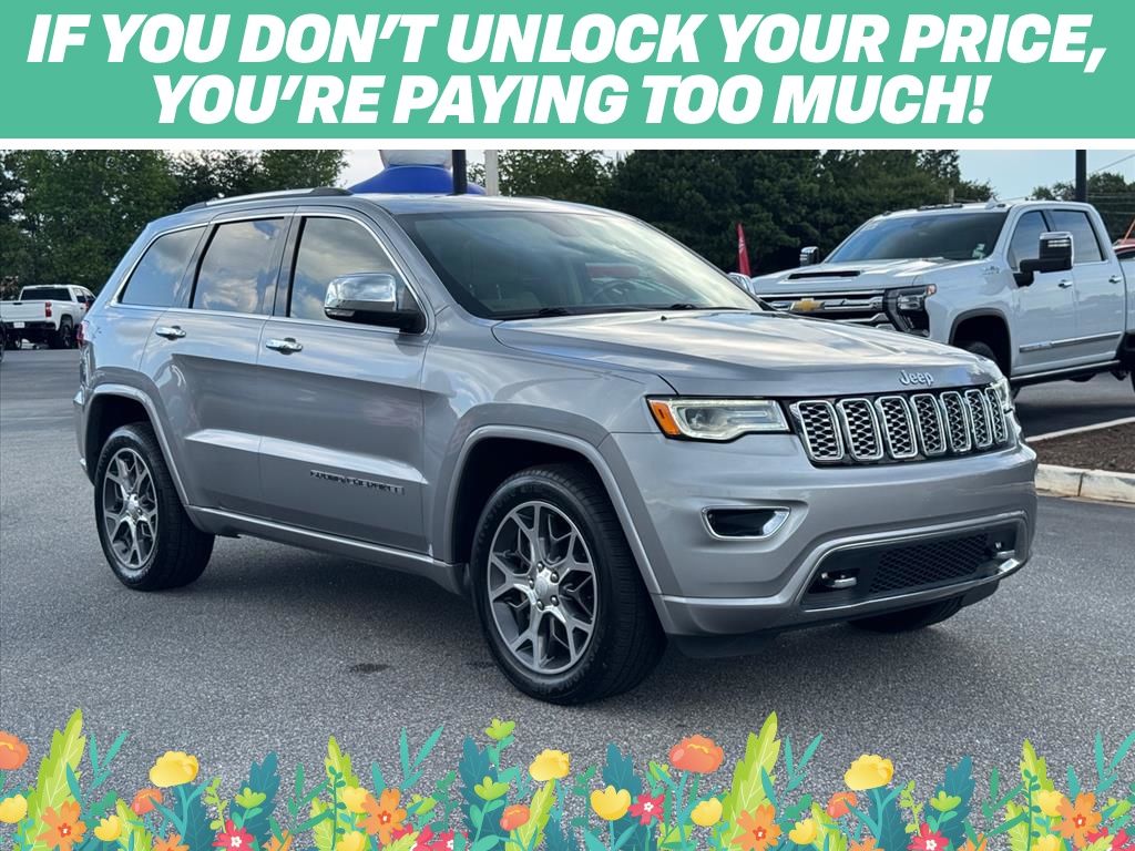 Billet Silver Metallic Clearcoat 2019 Jeep Grand Cherokee SUV / Crossover 4X2 8-Speed Automatic