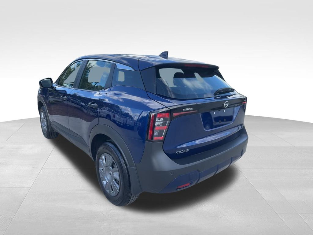 2025 Deep Blue Pearl Nissan Kicks S FWD SUV