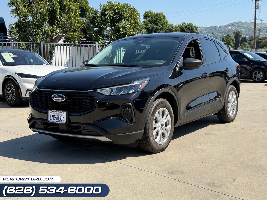 Black Metallic 2025 Ford Escape Active FWD SUV / Crossover Front-Wheel Drive 8-Speed Automatic