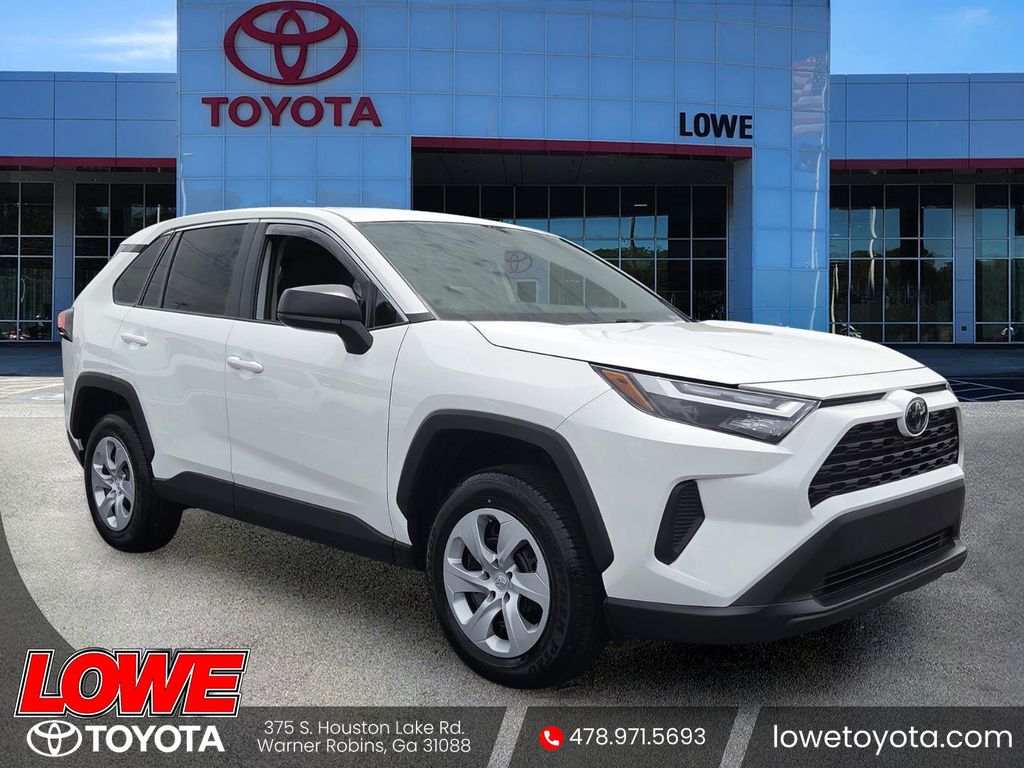 Ice Cap 2025 Toyota RAV4 LE AWD SUV / Crossover All-Wheel Drive 8-Speed Automatic