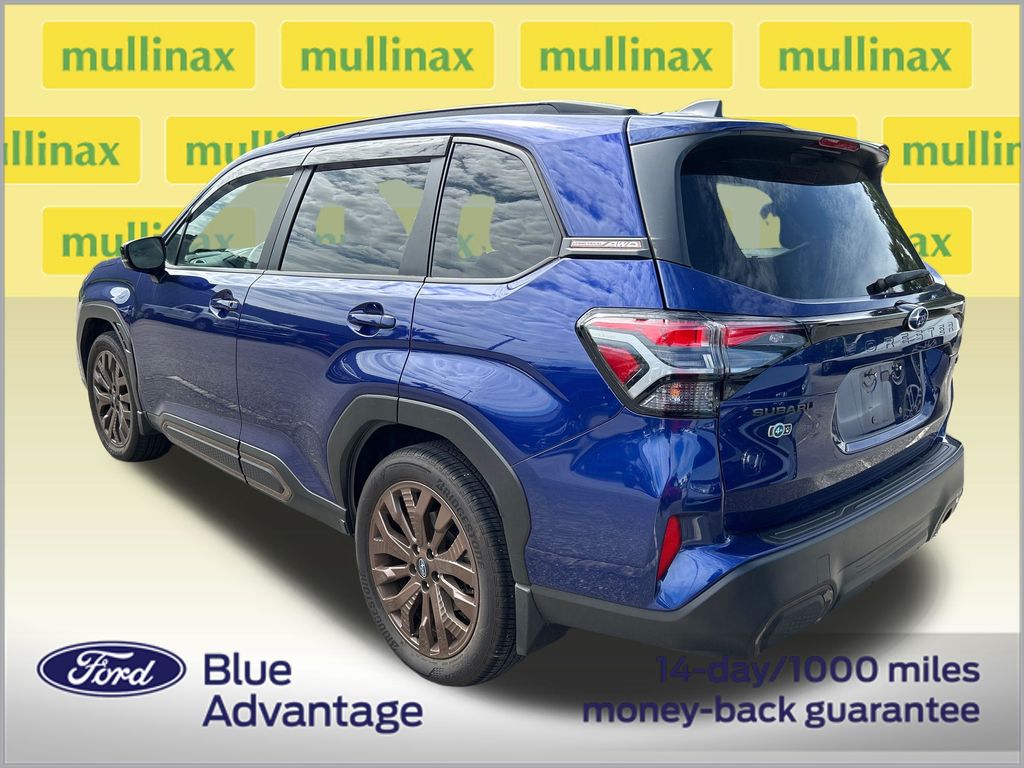 Certified Used 2025 Blue Subaru Sport image 3