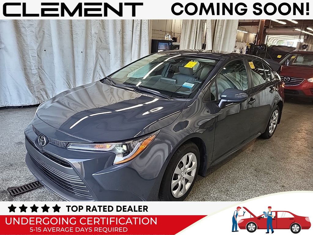 Black 2025 Toyota Corolla Sedan Front-Wheel Drive Continuously Variable Transmission