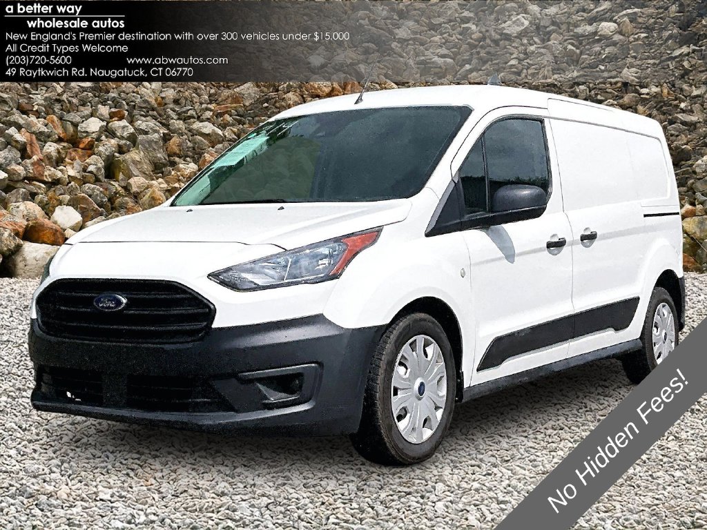 Frozen White 2022 Ford Transit Connect Van Front-Wheel Drive 6-Speed Automatic