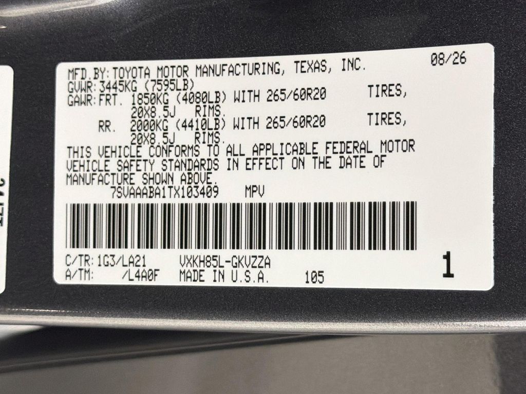 New 2026 Toyota Sequoia SUV