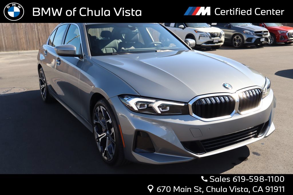 Gray Metallic 2025 BMW 3 Series 330i xDrive Sedan All-Wheel Drive 8-Speed Automatic