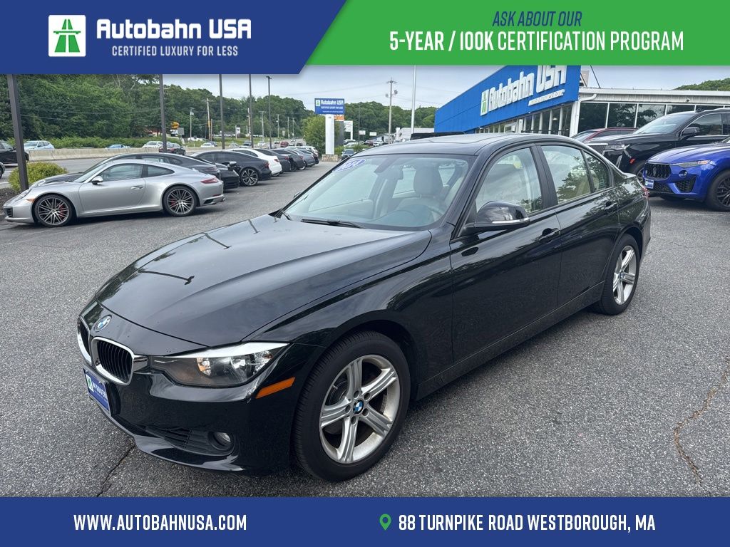 Jet Black 2014 BMW 3 Series 328i xDrive Sedan AWD Sedan All-Wheel Drive 8-Speed Automatic