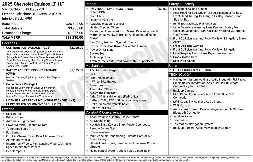 Certified Used 2025 Blue Chevrolet LT image 5