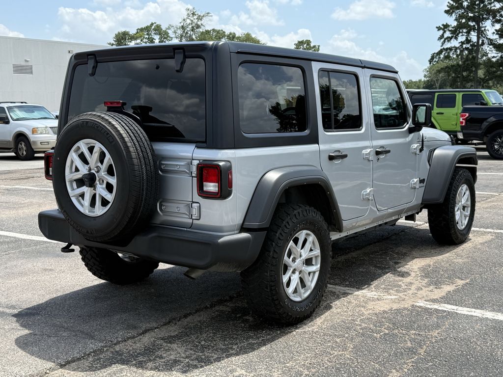 2023 Jeep Wrangler Sport S Silver at DeMontrond Auto Country