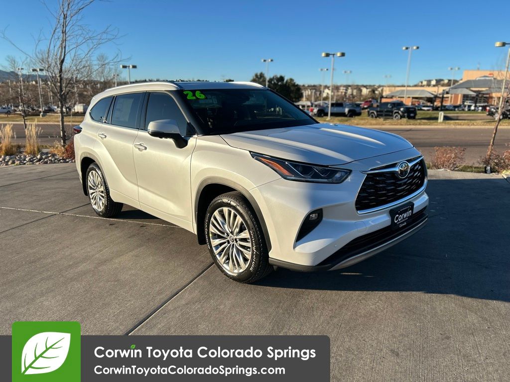 2026 Toyota Highlander Platinum AWD