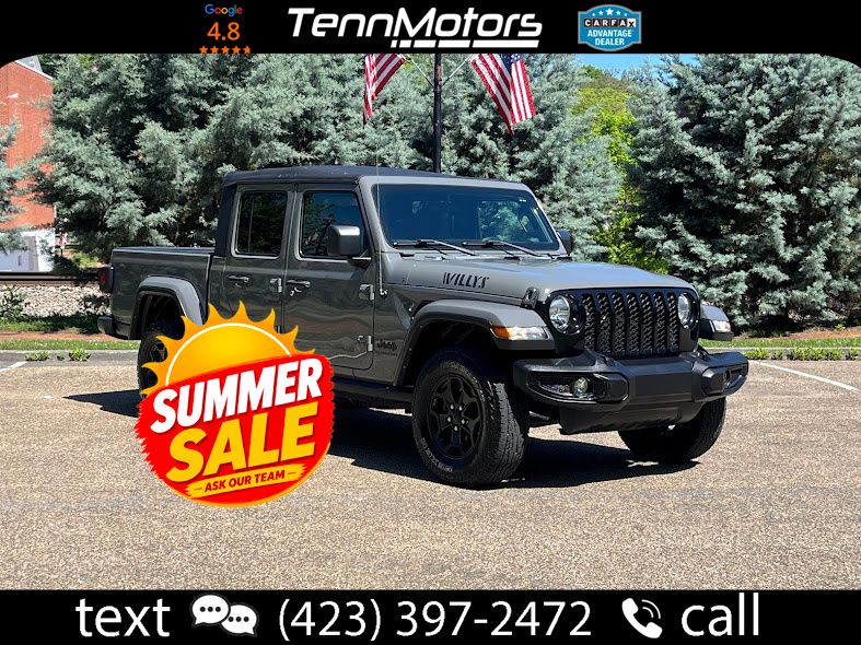  2022 Jeep Gladiator Willys Crew Cab 4WD   