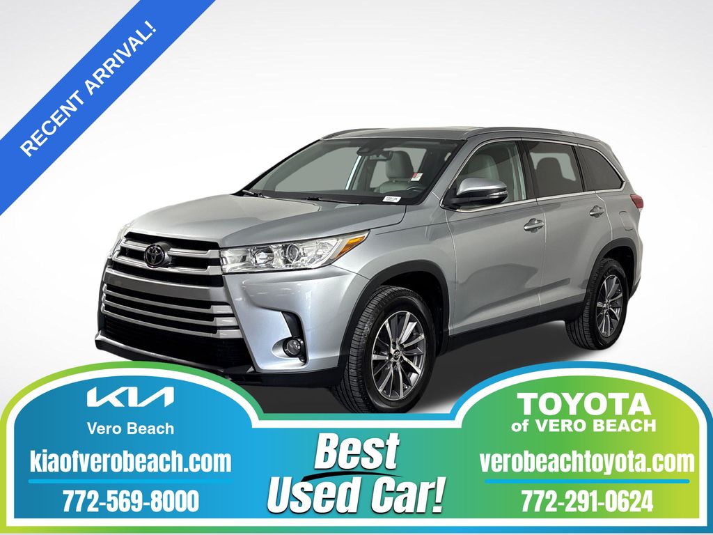 01j9 2019 Toyota Highlander XLE FWD SUV / Crossover Front-Wheel Drive 8-Speed Automatic