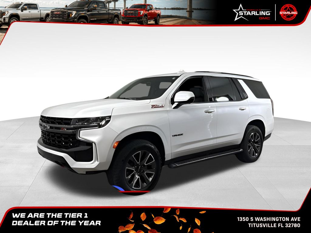 White (Iridescent Pearl Tricoat) 2022 Chevrolet Tahoe SUV / Crossover Four-Wheel Drive 