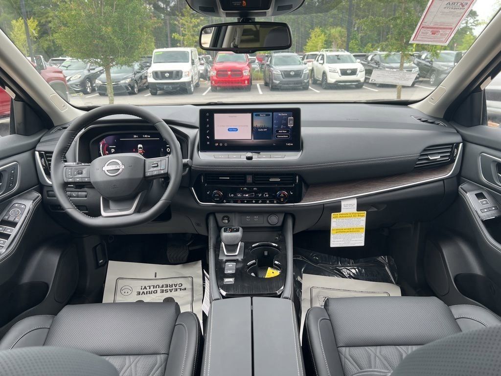 2025 Super Black Nissan Rogue Platinum FWD SUV