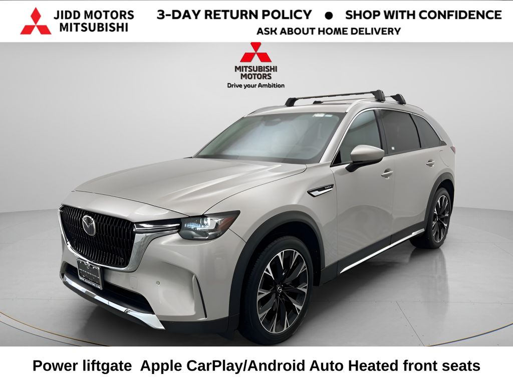 Gray (Platinum Quartz) 2024 Mazda CX-90 PHEV Premium AWD SUV / Crossover All-Wheel Drive 8-Speed Automatic